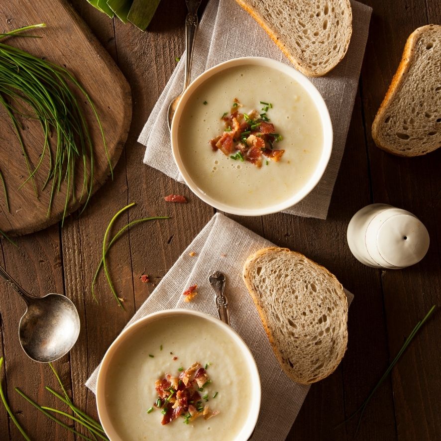 Creamy Leek & Potato Soup